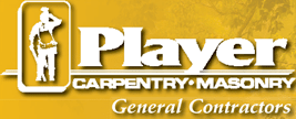 Player Carpentry & Masonry Logo
